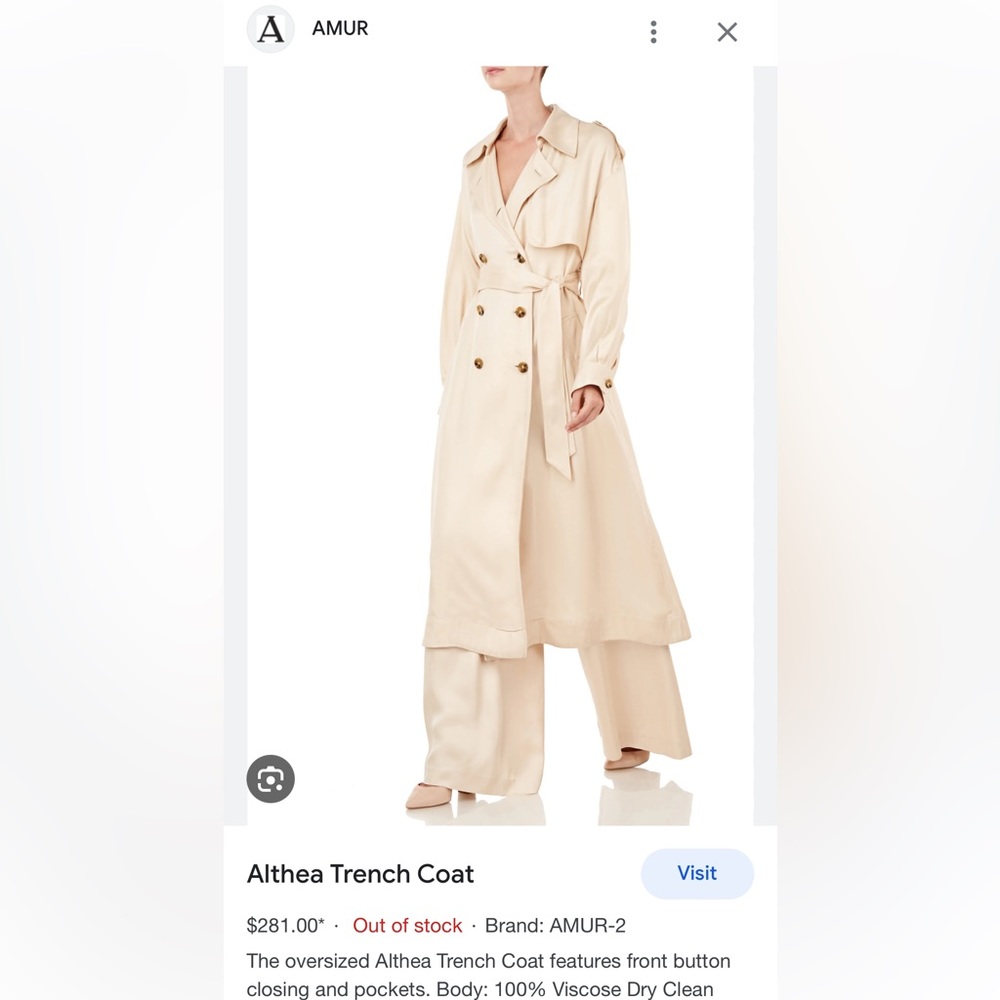 Amur Trench Coat